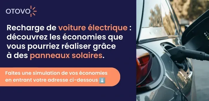 bannière borne de recharge otovo